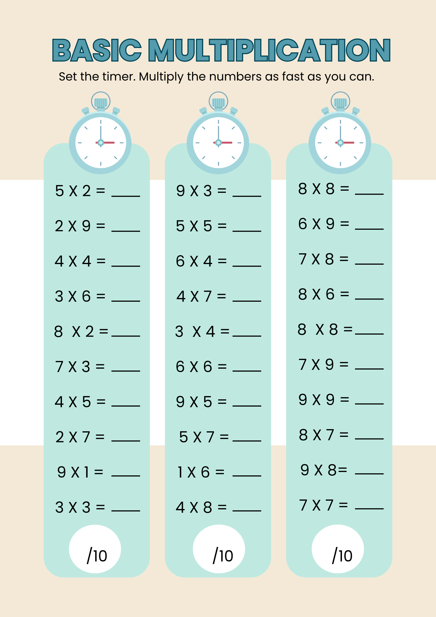 Grade 1 - Fun with Tally Marks & Charts (3)