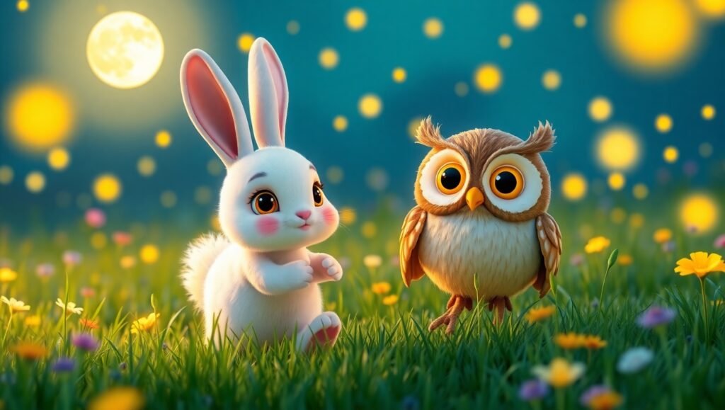 Benny the Brave Little Bunny – Bedtime Animal Story for Kids