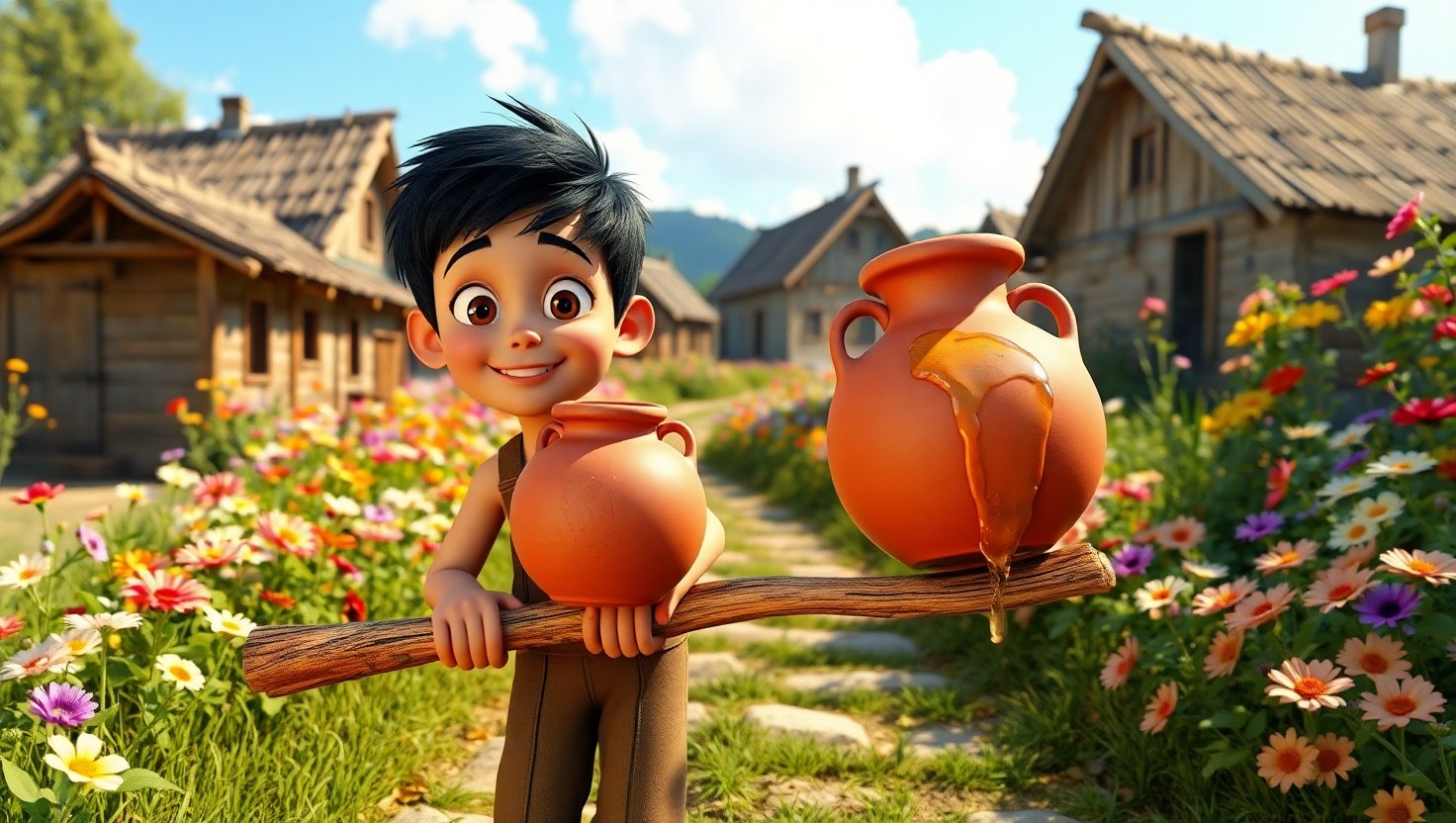 The Broken Pot—Motivational Story for Kids about Self-Worth
