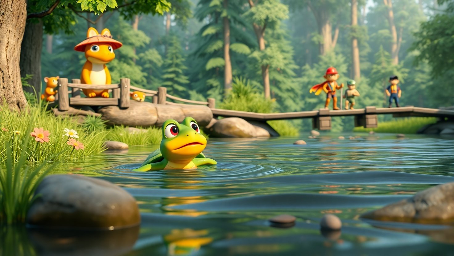 The Brave Little Turtle 🐢 | Motivational Story for Kids in English