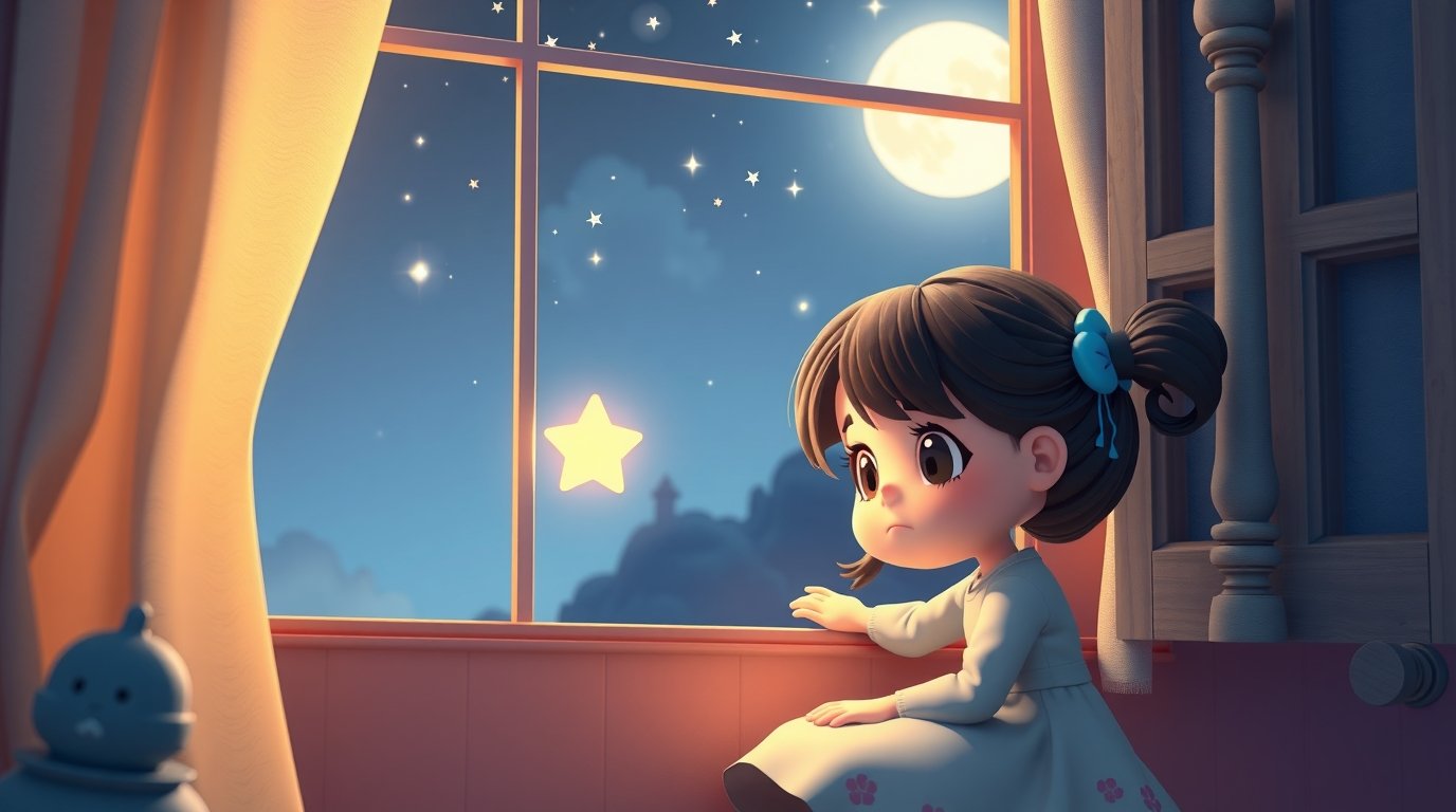 The Moon’s Lost Glow – Short and Simple Bedtime Story for Kids