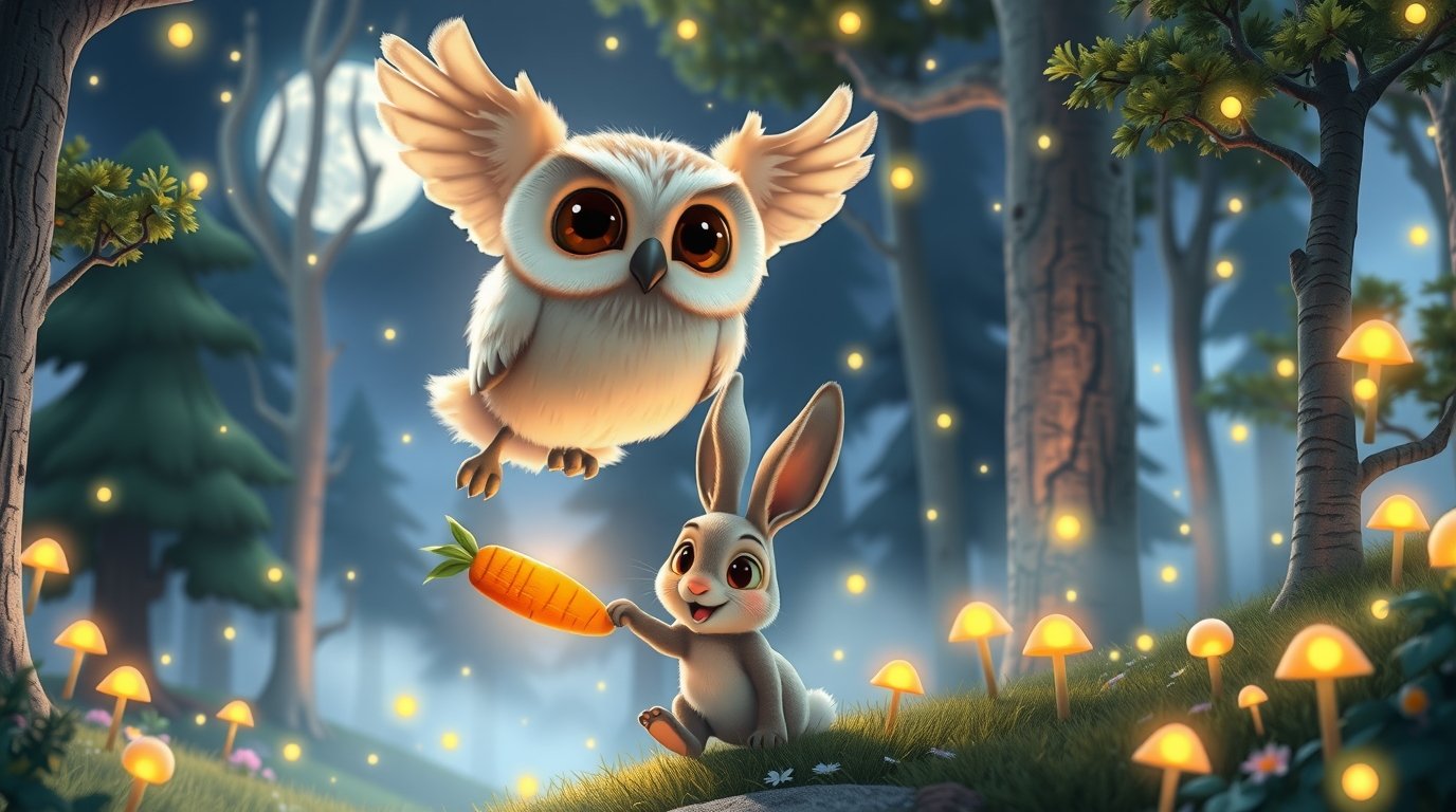 Bedtime Story: The Sleepy Owl’s Night Adventure