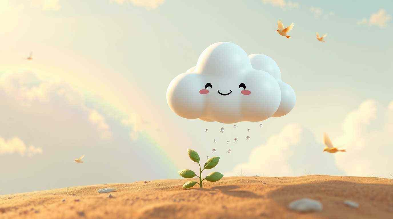 The Little Cloud Who Never Gave Up”