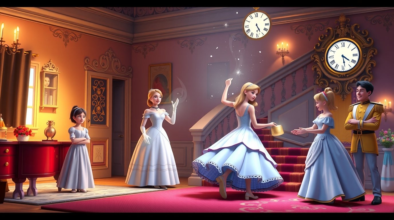 The Story of Cinderella | Magical Fairy Tale Story for Kids