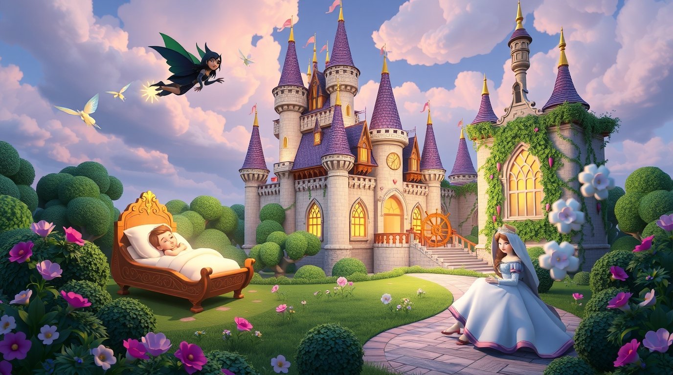 Sleeping Beauty – Bedtime Story for Kids | Classic Fairy Tale for Children